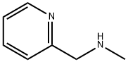 N-甲基-1-吡啶-2-甲胺 结构式