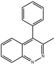 3-Methyl-4-phenylcinnoline 结构式
