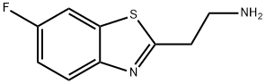 2-Benzothiazoleethanamine,6-fluoro-(9CI) 结构式