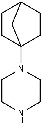 Piperazine, 1-(1-norbornyl)- (8CI) 结构式