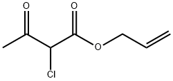 Butanoic acid, 2-chloro-3-oxo-, 2-propenyl ester 结构式