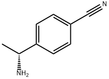 (R)-(+)-1-(4-氰基苯基)乙胺 结构式