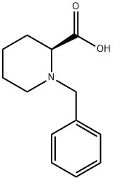 (2S)-1-(苯基甲基)-2-哌啶羧酸 结构式