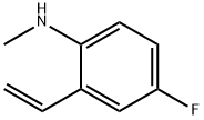 Benzenamine, 2-ethenyl-4-fluoro-N-methyl- (9CI) 结构式