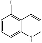 Benzenamine, 2-ethenyl-3-fluoro-N-methyl- (9CI) 结构式