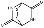 2,3-Dithia-5,7-diazabicyclo[2.2.2]octane-6,8-dione(8CI,9CI) 结构式