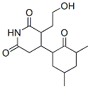 4-(3,5-dimethyl-2-oxo-cyclohexyl)-3-(2-hydroxyethyl)piperidine-2,6-dio ne 结构式