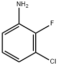 3-氯-2-氟苯胺 结构式