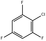 1-氯-2,4,6-三氟苯 结构式