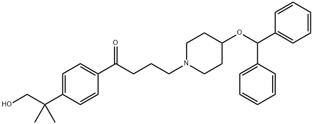 Hydroxy Ebastine 结构式