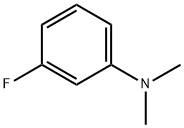 3-氟-N,N-二甲基苯胺 结构式