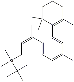 O-tert-ButyldiMethylsilyl 11,12-Didehydro Retinol 结构式