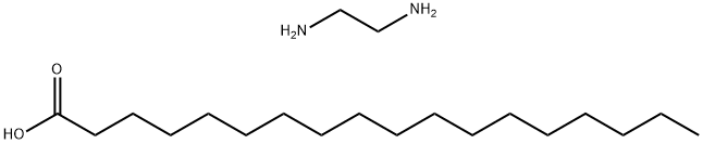 stearic acid, compound with ethane-1,2-diamine (2:1)  结构式
