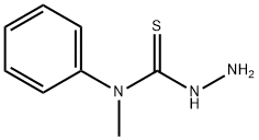 4-(4-甲苯基)-3-氨基硫脲 结构式