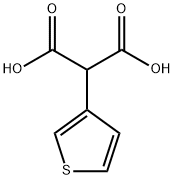 3-噻吩丙二酸 结构式