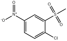 2-甲砜基-4-硝基氯苯 结构式