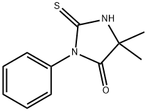 PHENYLTHIOHYDANTOIN ALPHA-AMINOISOBUTYRIC ACID 结构式