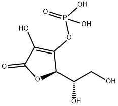 ascorbate-3-phosphate 结构式