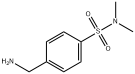 4-(氨基甲基)-N,N-二甲基苯磺酰胺 结构式