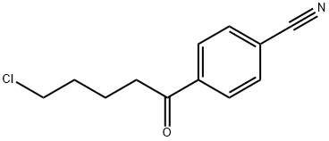 5-CHLORO-1-(4-CYANOPHENYL)-1-OXOPENTANE 结构式