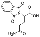 (S)-4-CARBAMOYL-2-(1,3-DIOXO-1,3-DI HYDRO-ISOINDOL-2-YL)-BUTYRIC ACID 结构式