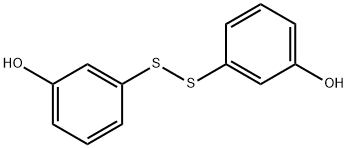3,3'-二羟基二苯二硫醚 结构式