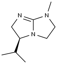 1H-Imidazo[1,2-a]imidazole,2,3,5,6-tetrahydro-1-methyl-5-(1-methylethyl)-,(5S)-(9CI) 结构式