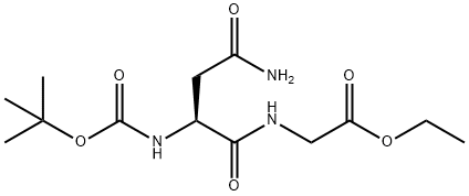 Ethyl(tert-butoxycarbonyl)-L-asparaginylglycinate