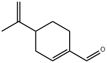 L-紫苏醛 结构式