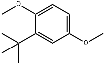 2-叔丁基-1,4-二甲氧基苯 结构式