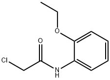 2-氯-N-(2-乙氧苯基)乙酰胺 结构式