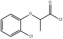 2-(2-氯苯氧基)丙醇基氯化物 结构式