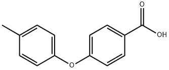 4-(4-甲苯氧基)苯甲酸 结构式