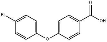 4-(4-溴苯氧基)苯甲酸 结构式