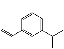 Benzene, 1-ethenyl-3-methyl-5-(1-methylethyl)- (9CI) 结构式