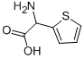 DL-Α-氨基噻吩-2-醋酸 结构式