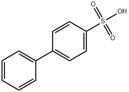 联苯-4-磺酸 结构式
