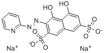 2-(2-PYRIDYLAZO) CHROMOTROPIC ACID DISODIUM SALT 结构式