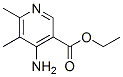 3-Pyridinecarboxylicacid,4-amino-5,6-dimethyl-,ethylester(9CI) 结构式