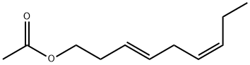 (E,Z)-3,6-NONADIEN-1-YL ACETATE 结构式