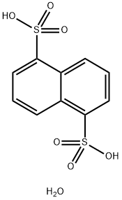 1,5-萘二磺酸(四水合物) 结构式
