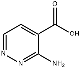 3-氨基-4-哒嗪羧酸 结构式