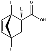 Bicyclo[2.2.1]hept-5-ene-2-carboxylic acid, 2-fluoro-, (1R,2R,4R)- (9CI) 结构式