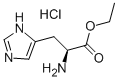 (S)-1-ETHOXYCARBONYL-2-(3H-IMIDAZOL-4-YL)-ETHYLAMINE HCL 结构式