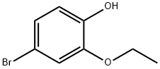 4-溴-2-乙氧基苯酚 结构式
