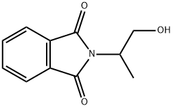 2-酞酰亚胺基-1-丙醇 结构式