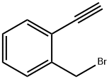 1-(溴甲基)-2-乙炔基苯 结构式