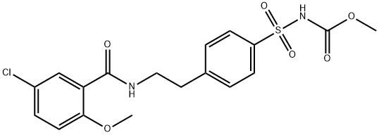 格列本脲(优降糖)杂质B 结构式