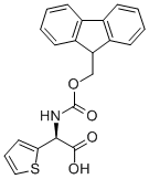 FMOC-(R)-2-(2-噻吩基)-甘氨酸 结构式