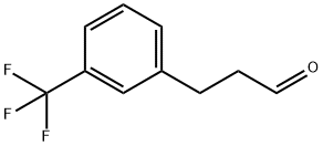 3-(3-三氟甲基苯基)丙醛 结构式
